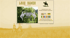 Desktop Screenshot of lakeranch.com