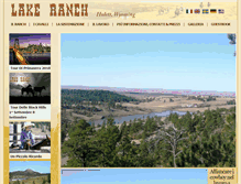 Tablet Screenshot of lakeranch.it